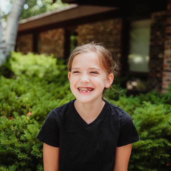 kid smiling